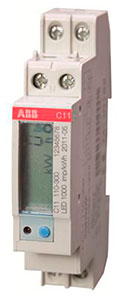 Однофазный счетчик C11 электроэнергии, производства АББ