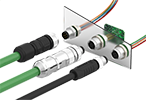 M8 кабельная сборка DEGSON, блочный разъем и кабельный разъем