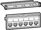 LCS², кат. 5е коммутационные панели, блоки соединителей